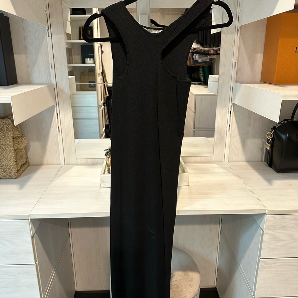 Zara black dress